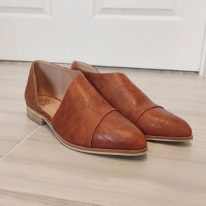 Westwynd Boutique Cognac Flats